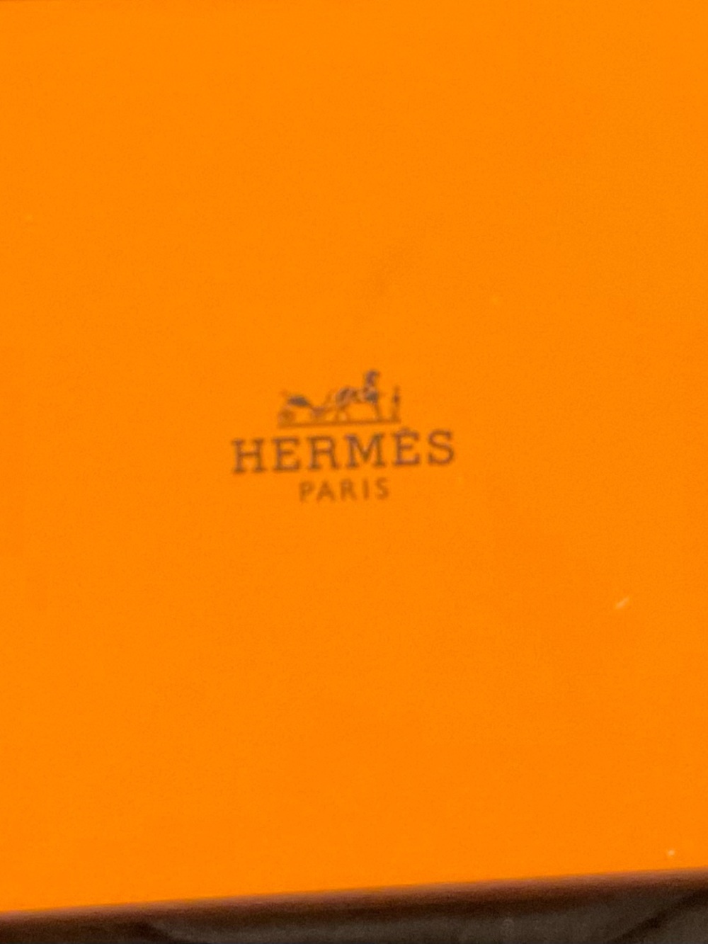 Hermes, silk tie, green with monkeys . Wore once, original box and tissue paper.